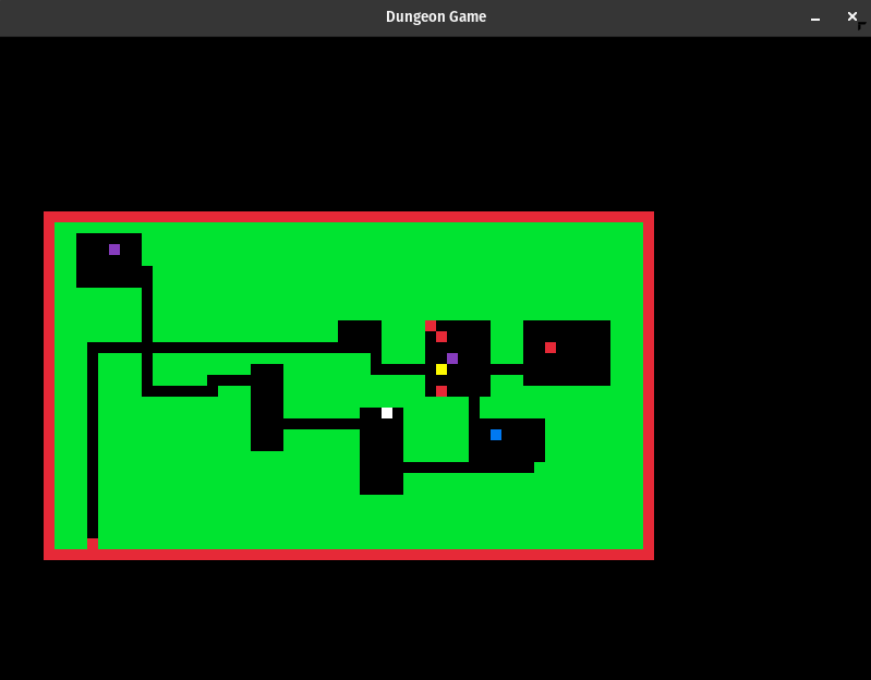 Dungeon image, with proper corridors and rooms