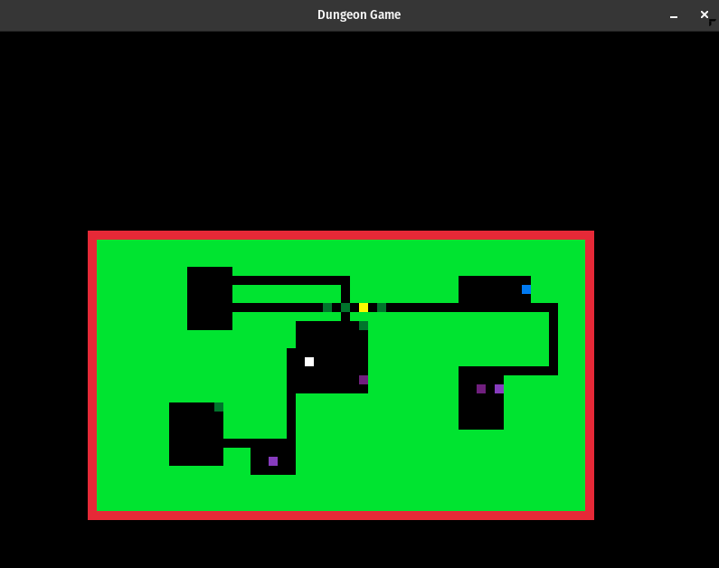 Dungeon image, with proper corridors and rooms